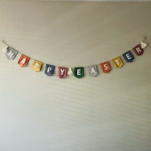 HAPPY EASTER Colorful Decorative Banner